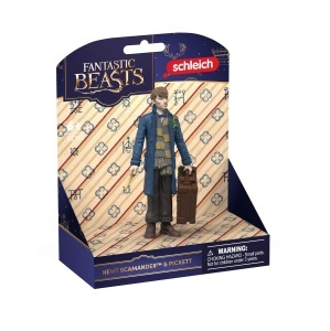 Figurina Schleich Harry Potter - Newt Scamander cu Koffer si Pickett - Img 1