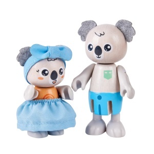Figurine Hape Green Planet Explorers Elefantenfamilie Set 4 Elefanti Materiale Ecologice - Img 7