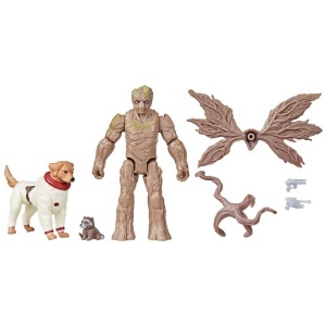 Figurine Marvel Guardians of the Galaxy Vol. 3 - Groot, Cosmo si Baby Rocket