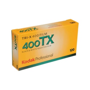 Film fotografic Kodak Tri-X 400 Professional 120, 5 role, rezolutie inalta