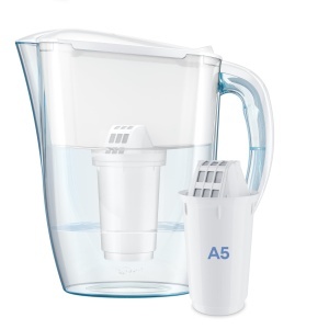 Filtru de apa Aquaphor Smile, 2.9L, compact, alb, cu cartus A5 - Img 2