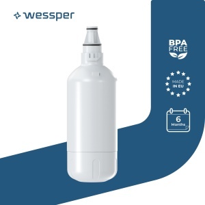 Filtru de apa Wessper pentru frigider, cartuse de filtrare de apa compatibile cu frigiderul Liebherr, inlocuitor pentru filtru 7440002 7440000, filtru de carbune activ "BPA FREE" - 2 bucati - Img 5