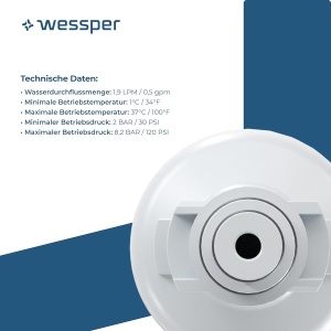 Filtru de apa Wessper pentru frigider Panasonic, 2 bucati, BPA-free - Img 3