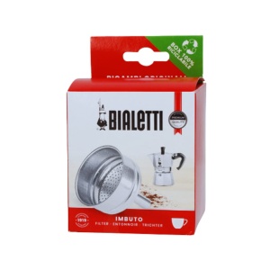 Filtru de cafea Bialetti pentru espressor Moka, 6 cesti, aluminiu