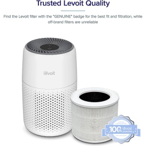 Filtru de schimb pentru purificator de aer LEVOIT Core Mini, 3 in 1, carbune activ de inalta eficienta, Core Mini-RF, 1 bucata, alb - Img 2