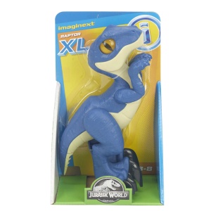 Fisher-Price Imaginext GWP07 - Jurassic World 3 XL Dino Raptor Figurina de dinozaur extra-mare pentru prescolari jucarie de dinozaur de la 3 la 8 ani - Img 6
