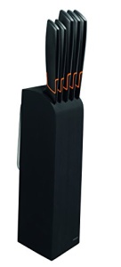 Fiskars Edge 1003099 Bloc de cutite cu 5 cutite Birkenholz Negru - Img 10