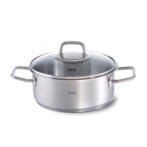 Fissler Viseo 20cm 084-127-20-001/0 Bratentopf, Edelstahl, 20 cm