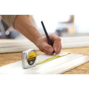 Fitas de masurare STANLEY Powerlock 3m, banda metalica, 19mm latime - Img 4