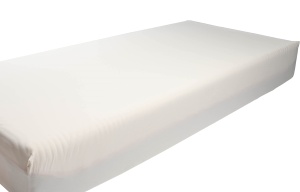 Foaie de pat elasticizata TEMPUR-FIT din Jersey, 90100 cm x 200220 cm, crem - Img 2