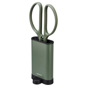 Foarfeca de gradina Fiskars Urban Plant Care, 18.8 cm, din otel inoxidabil reciclat, verdenegru - Img 8