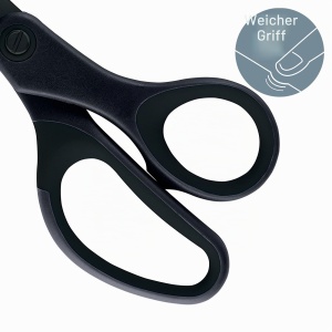 Foarfeca Leitz Titan Anti-Haft, 5 bucati, din otel inoxidabil, 20,5 cm, negru - Img 4