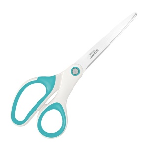 Foarfeca Leitz WOW Titan, pentru dreptaci si stangaci, ergonomica, culoare eisblau, 205 mm