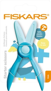 Foarfeca pentru copii Fiskars Starter 1064066 13 cm albastru-verde siguranta sporita - Img 7