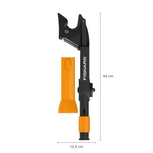 Foarfeca pentru crengi Fiskars QuikFit 1001410 pentru lemn uscat si dur negruportocaliu - Img 6