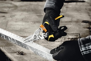 Foarfeca pentru tabla Fiskars PowerGear 25 cm, negruportocaliu, 40 mai multa putere - Img 5