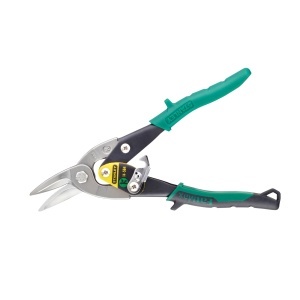 Foarfeca pentru tabla Stanley Maxsteel, 250 mm, maner din bi-material, verde - Img 2