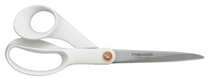 Foarfeca universala Fiskars Functional Form, 21 cm, otel inoxidabil, alb - Img 1