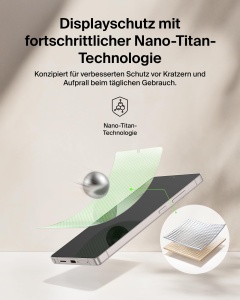 Folie de protectie Belkin Titan EcoGuard pentru Samsung Galaxy S26 Ultra, anti-reflex, ultra subtire - Img 6
