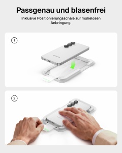 Folie de protectie Belkin Titan SmartShield pentru Samsung Galaxy S26, anti-reflex, ultra-subtire - Img 3