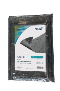 Folie PVC pentru iaz OASE AlfaFol 0,5 mm, 4 x 5 m, neagra