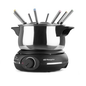 Fondue Electric Orbegozo FDR 14, 1.4 Litri, 1500 W, Inox