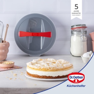 Forma de copt Dr Oetker Bake Go O 26 cm cu strat antiaderent si capac pentru transport - Img 2