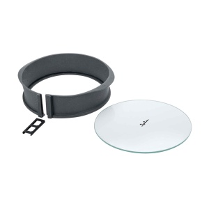 Forma de copt JATA HMOL1124, Silikon, 26 cm, antiaderenta, cu fund de sticla - Img 6