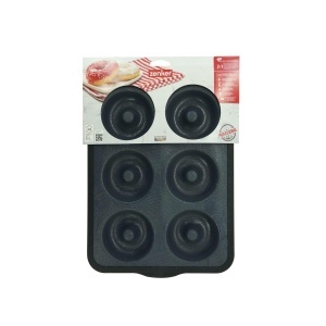 Forma de copt pentru donuts Zenker 685539, 6 donuts, 36 x 26 cm, gri - Img 5