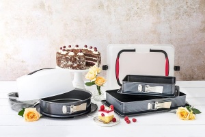 Forma de copt Zenker Deluxe cu capacitate de 28 cm, culoare negru metalic - Img 3