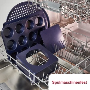 Forma de copt Zyliss E980194, carbonstahl, antiaderenta, albastra, pentru prajituri mici - Img 11