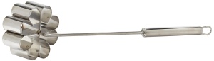 Forma pentru copt IBILI 774300 din inox argintie 15x9x3 cm - Img 3