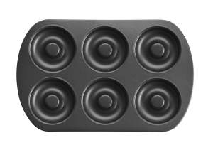 Forma pentru gogosi Ibili 827300 6 compartimente acoperire antiaderenta otel diametru 8 cm - Img 2