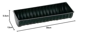 Forma pentru prajituri IBILI Moka 822530 otel negru 30 cm - Img 6