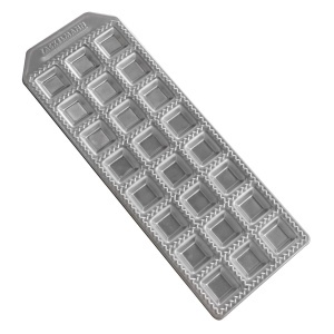Forma pentru ravioli Fackelmann 40927 aluminiu 24 forme 316 cm