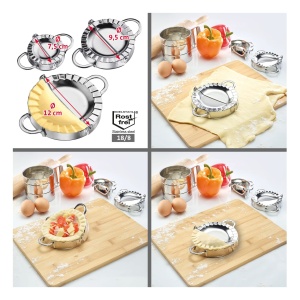 Forma pentru ravioli Westmark Emilia O 75 cm inox argintiu - Img 4