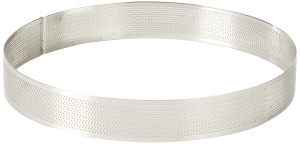Forma pentru tort perforata Lacor 68554 otel inoxidabil gri 24 x 24 x 4 cm
