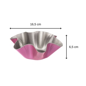 Forme de copt Zenker Creative Studio set 4 piese antiaderente Frozen Rose - Img 3
