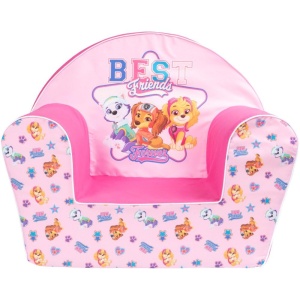Fotoliu pentru copii Paw Patrol, design sigur, usor de curatat, confortabil - Img 2