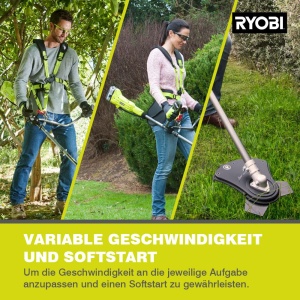 Freischneider RYOBI OBC1820B, 18V, 2-in-1, fara acumulator si incarcator - Img 3