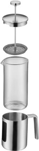 French Press WMF Kult 1L Cromargan pentru 6 cesti sticla rezistenta la caldura - Img 10