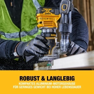Freza Kombinata DEWALT DCW604NT, 18V, Motor Fara Perii, 6-8 mm Prindere - Img 7