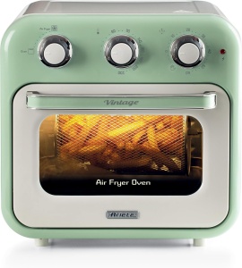 Friteuza cu aer cald Ariete Vintage 4632, 16L, 1400W, Verde