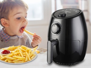 Friteuza cu aer cald Beper P101FRI001, 2 litri, 1000W, negru - Img 6