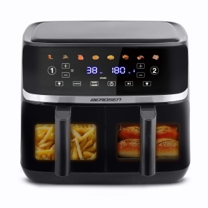 Friteuza cu aer cald Berdsen XXL 10,2L, 1700W, 8 programe - Img 6