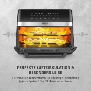 Friteuza cu aer cald CASO AirFry DuoChef, 14L, 10 programe, 2 camere - Img 8