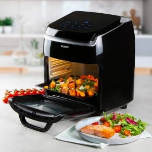 Friteuza cu aer cald DOMO DO534FR, 10 L, 1800 W, Negru - Img 6