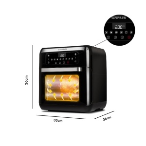 Friteuza cu aer cald G3 Ferrari G10136, 1500 W, 11 L, Negru - Img 3