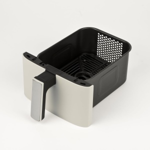 Friteuza cu aer cald Girmi FG41 Ecofrit Dual 2400W 9 programe 9L Alb - Img 4
