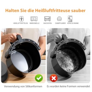 Friteuza cu aer cald GRIFEMA, 8 inch, reutilizabila, BPA-free - Img 10